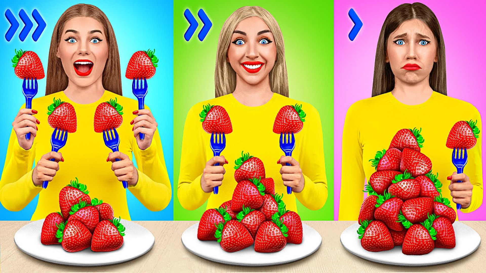 چالش خنده دار غذایی  عجب کیک ت...