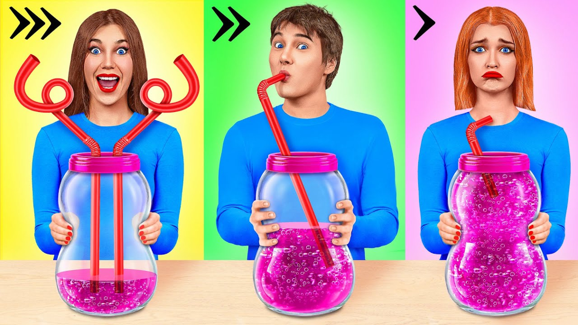 چالش خنده دار غذایی  واو دلم ح...