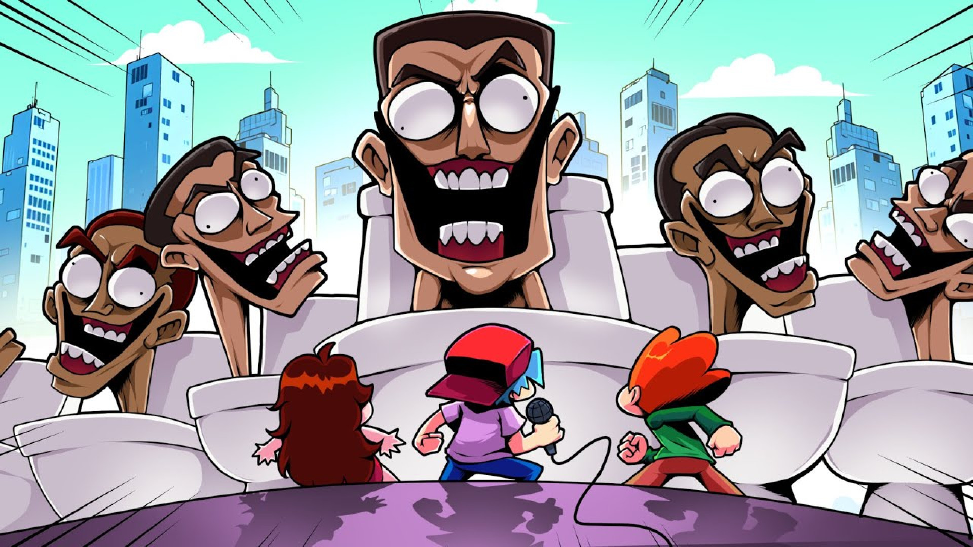 انیمیشن کمدی اف ان اف  اسکیبید...