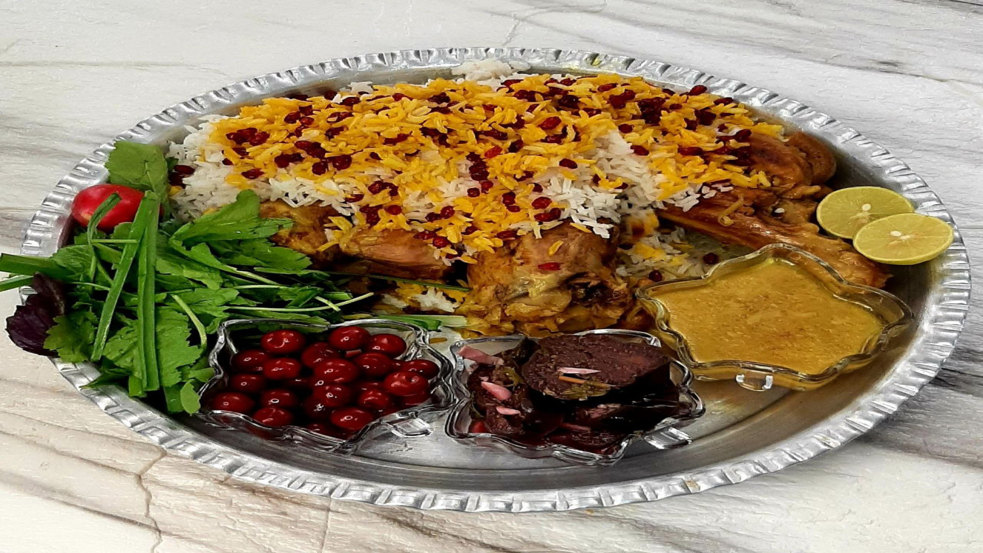 آموزش زیر برنجی لری آش گوشت لر...