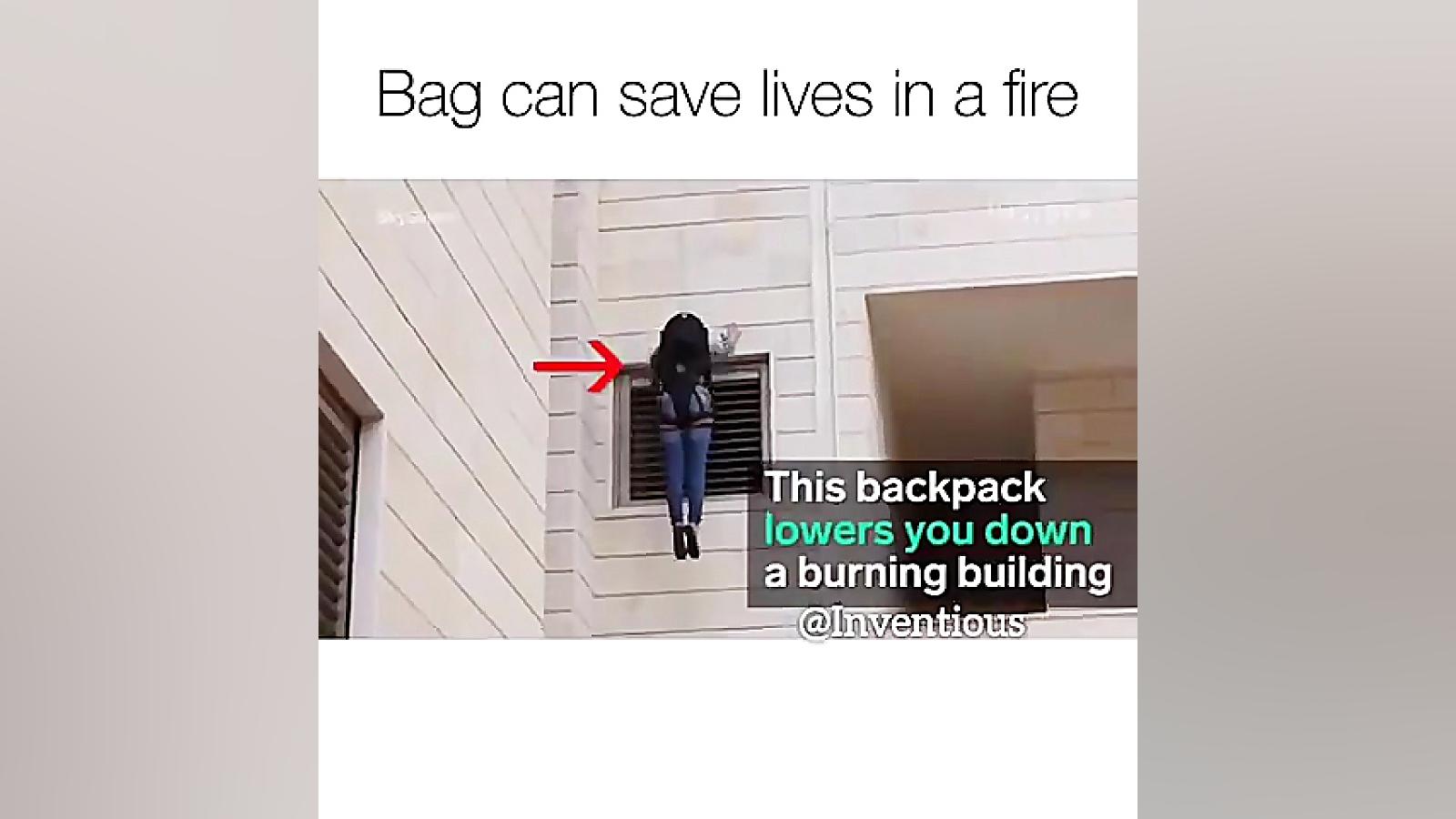 کوله پشتی که جان شما را در هنگ...