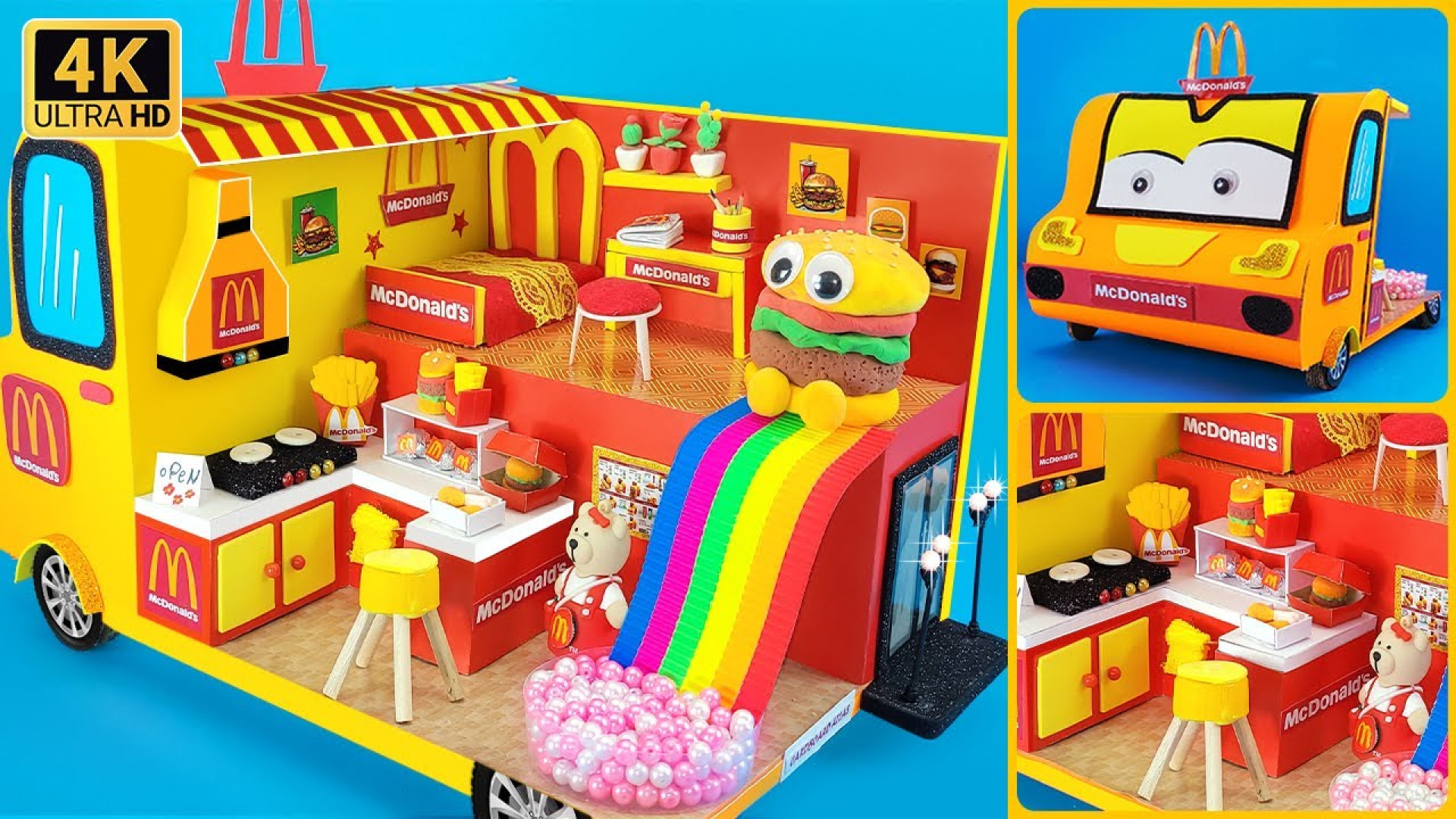 Mcdonalds food hot sale truck toy