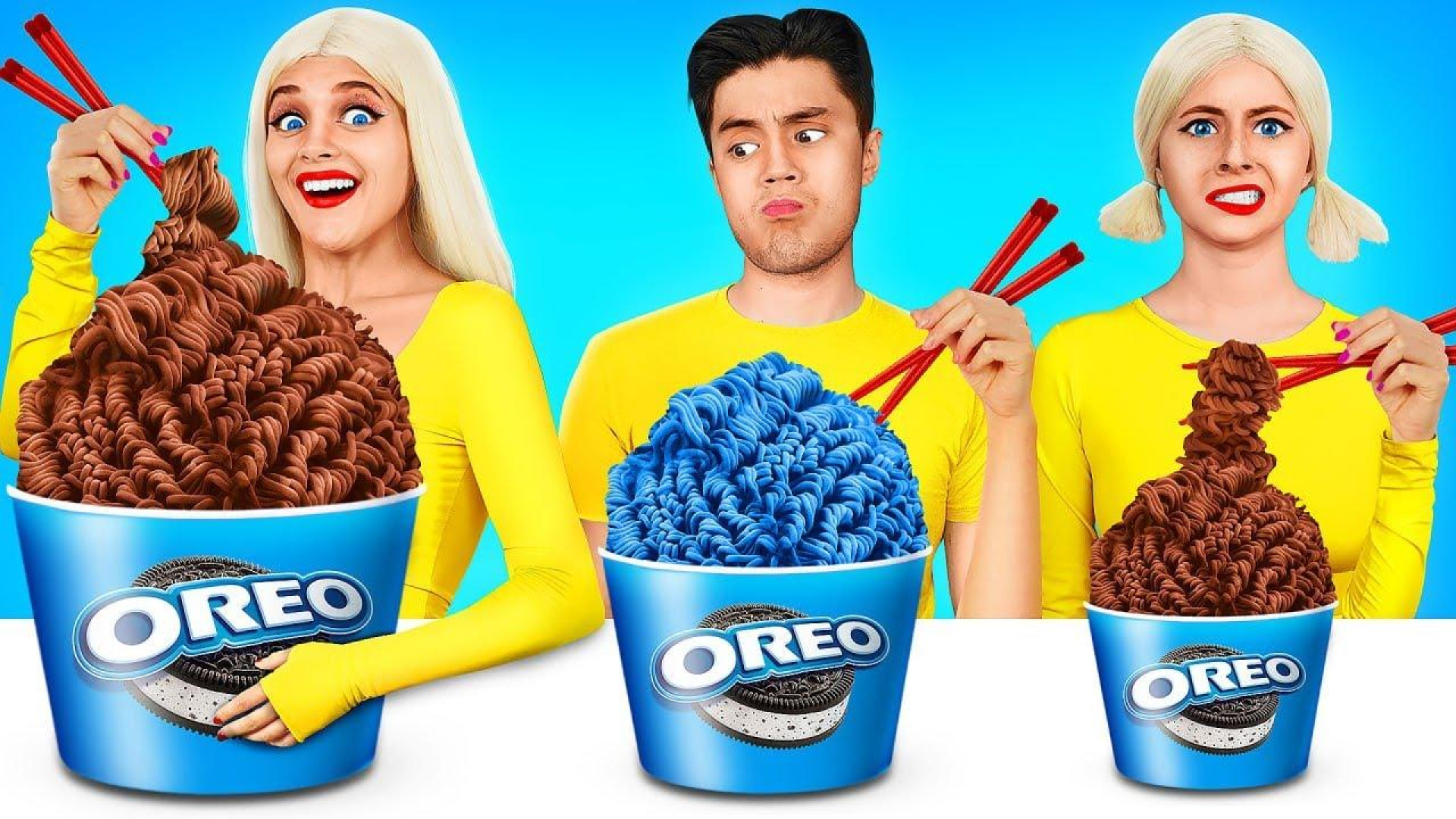 چالش خنده دار  اسلایم بود یا چ...