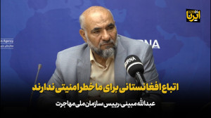 رییس سازمان مهاجرت: اتباع افغانستان برای ما خطر امنیتی ندارند رییس سازمان مهاجرت: اتباع افغانستان برای ما خطر امنیتی ندارند