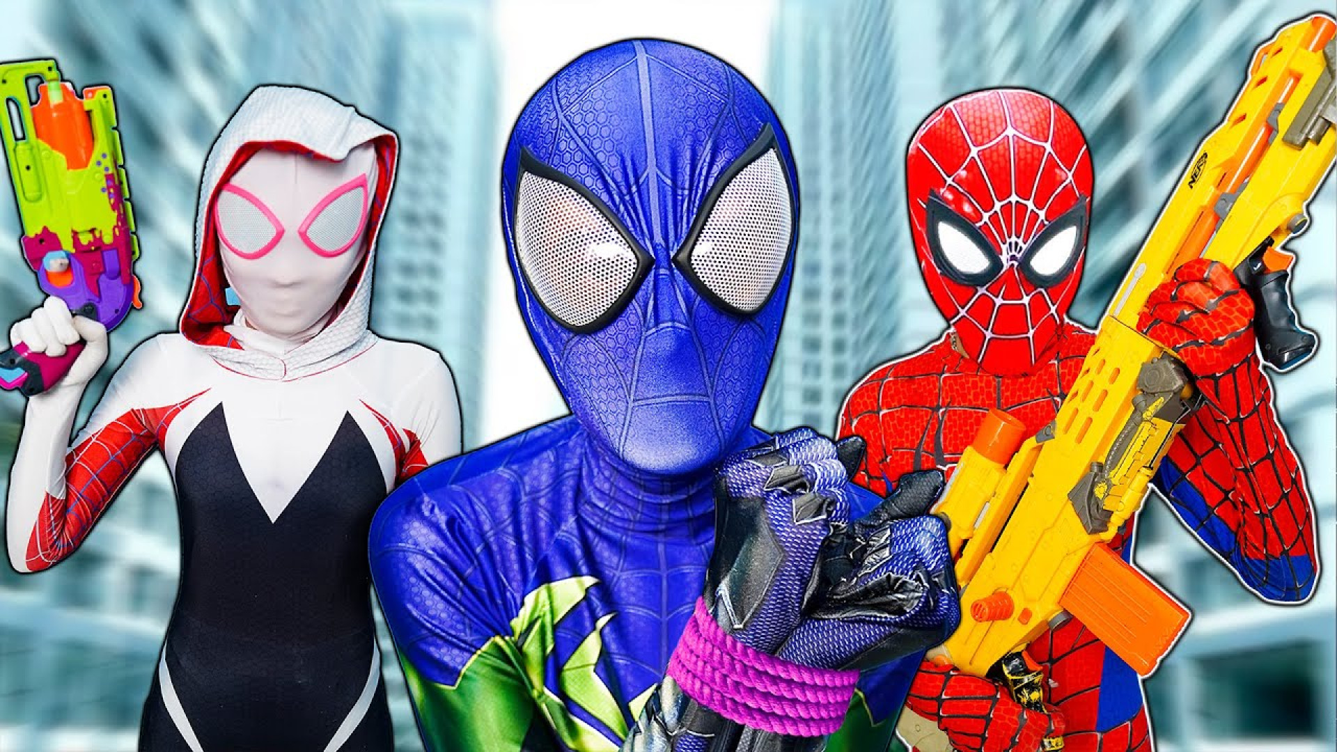 مرد عنکبوتی در تعقیب دزدان  مر...