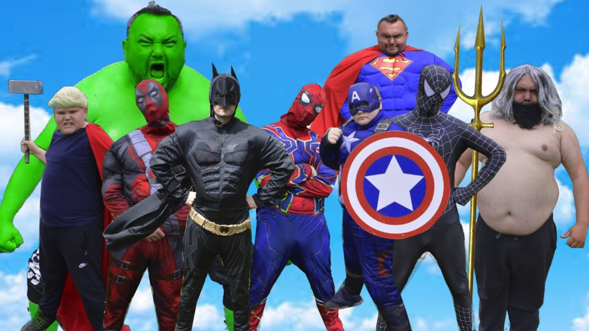 ابرقهرمانان در دنیای واقعی  ها...