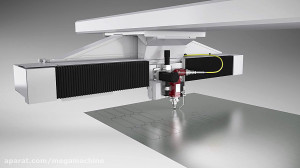 برش لیزر فایبر فلزات 091208467...