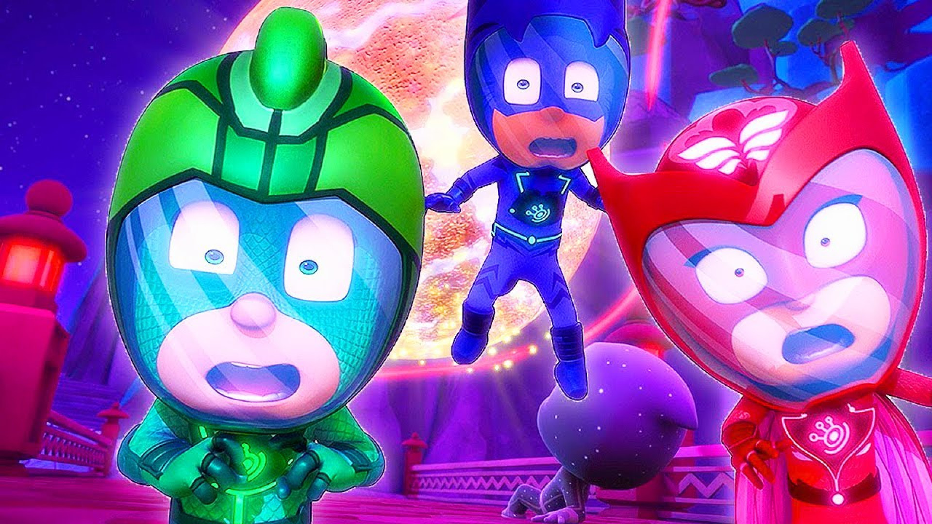 Pj masks ночной ниндзя. Pj masks 2. Pj masks 2. Pj masks official. герои в масках мультсериал кадры.