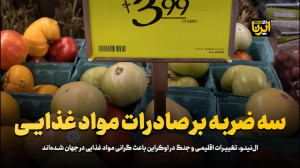 سه ضربه بر صادرات مواد غذایی سه ضربه بر صادرات مواد غذایی