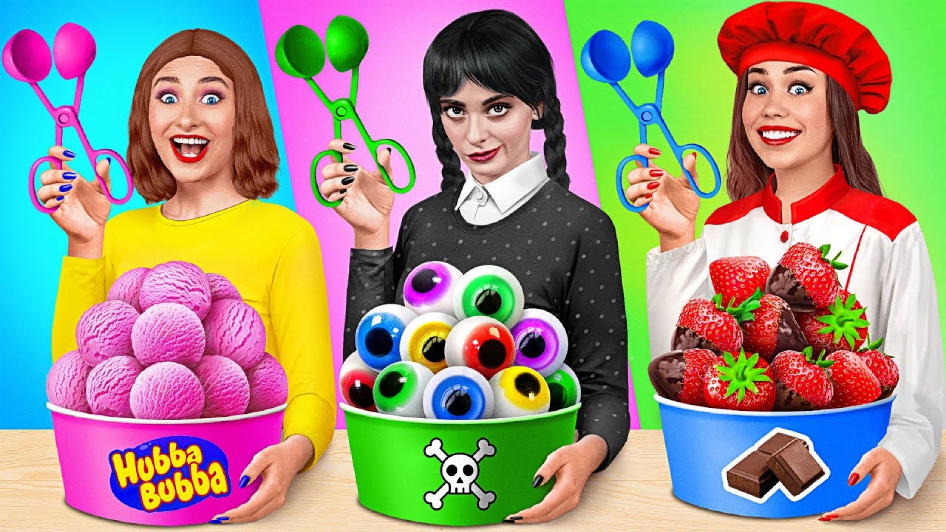 چالش غذایی ونزدی و پاهای شکری...