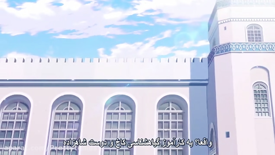 انیمه سفید برفی با موهای قرمز...