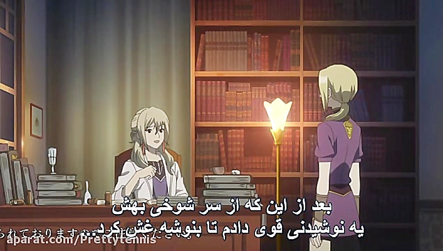 انیمه سفید برفی با موهای قرمز...