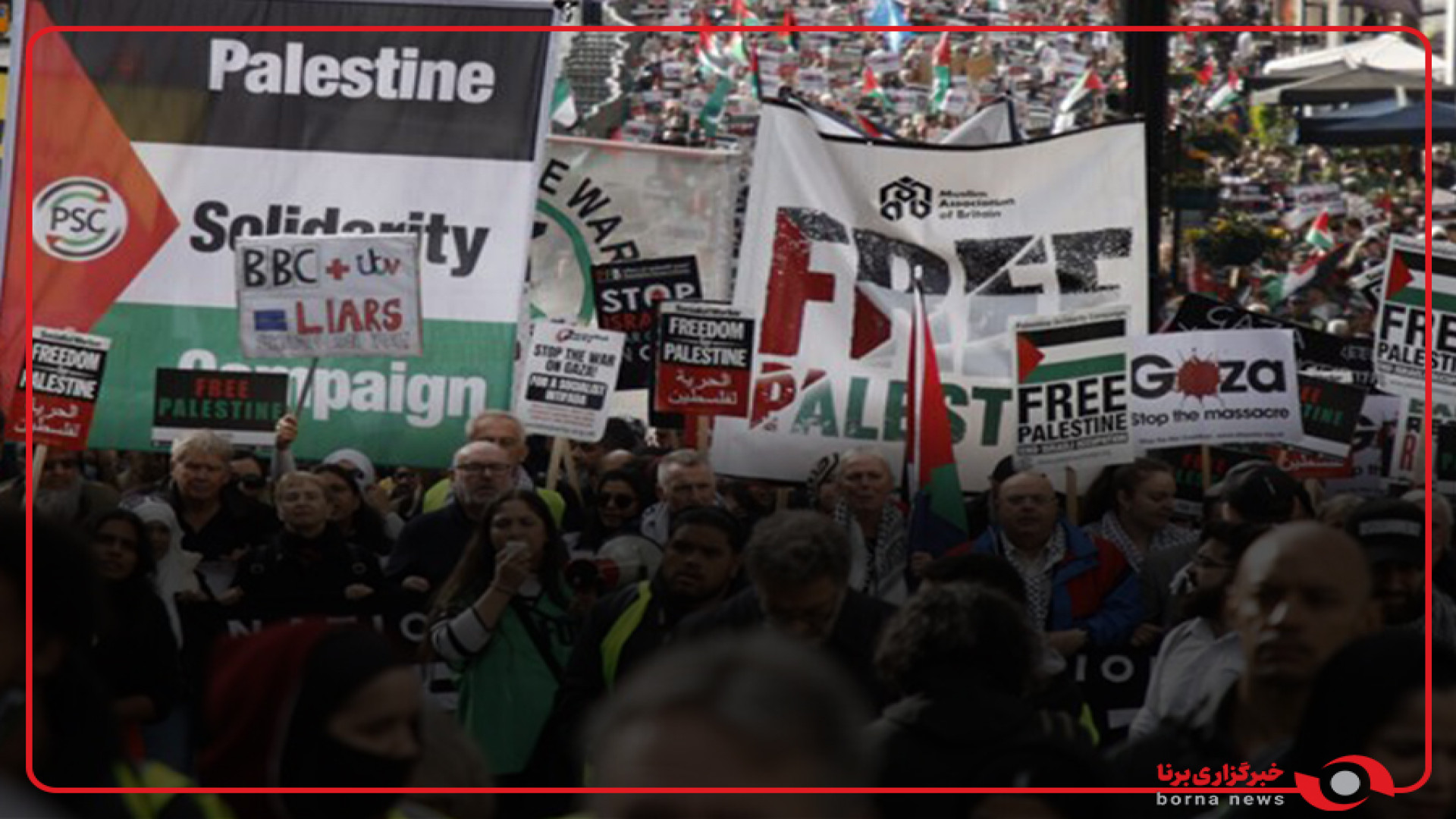 دنیا برای فلسطین قیام کرد!