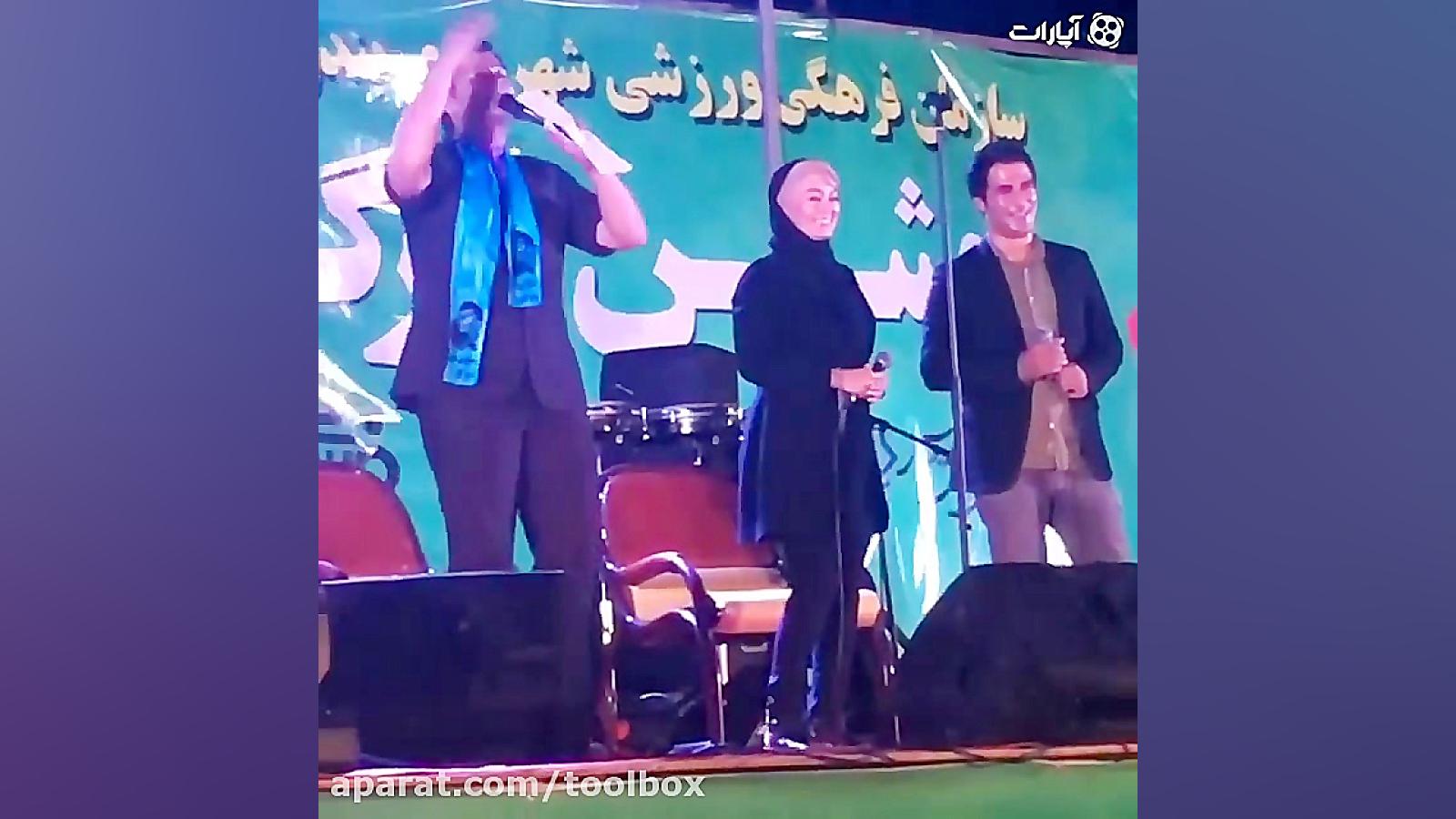 یوسف تیموری و سحر قریشی در بند...