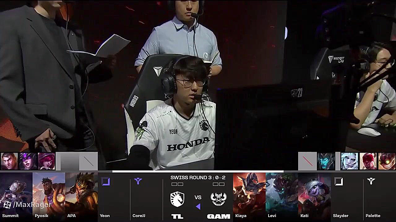 بازی اول GAM VS TL روز پنجم Swiss Stage