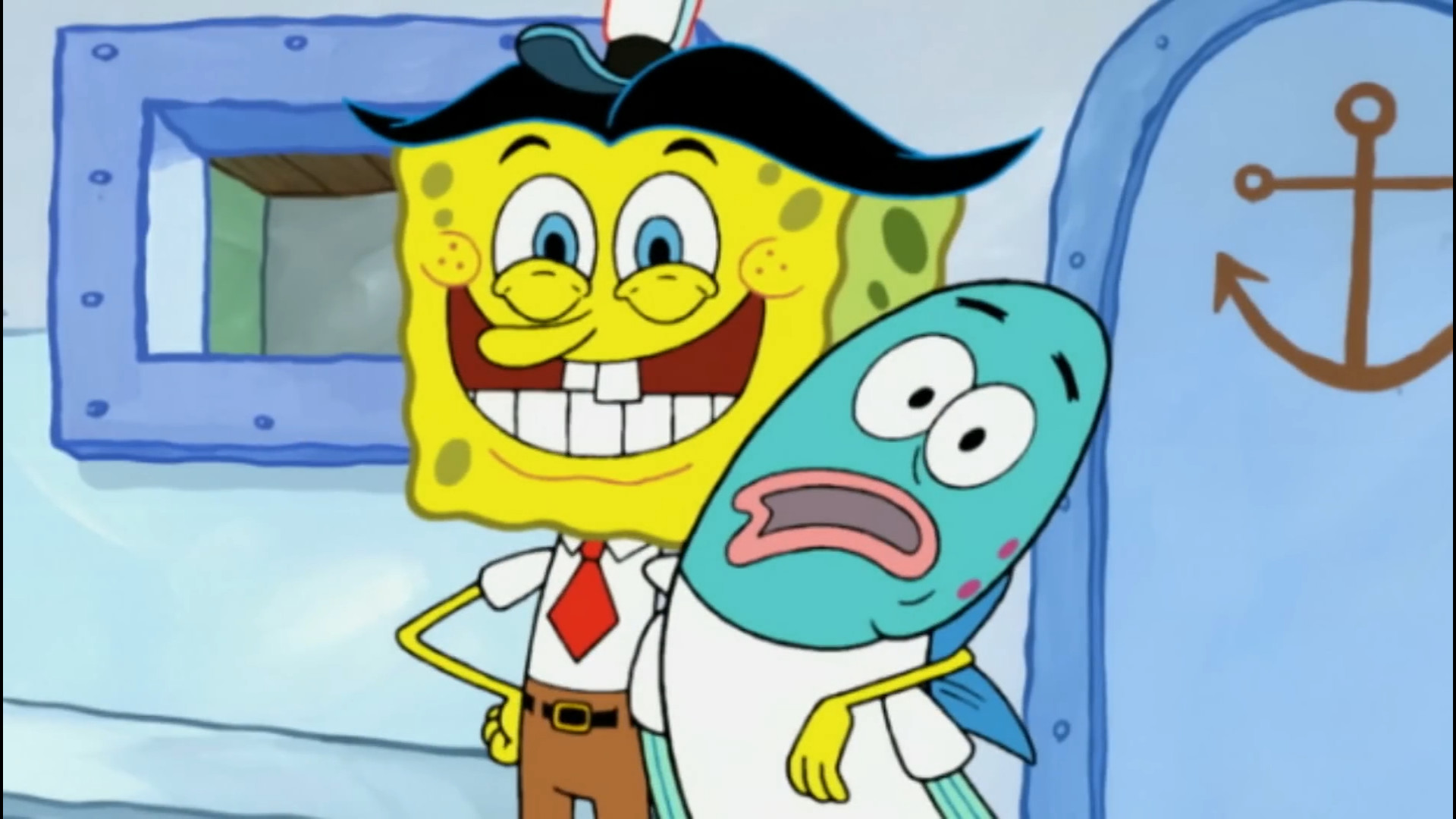 باب اسفنجی جدید  ماهی های گوشت...