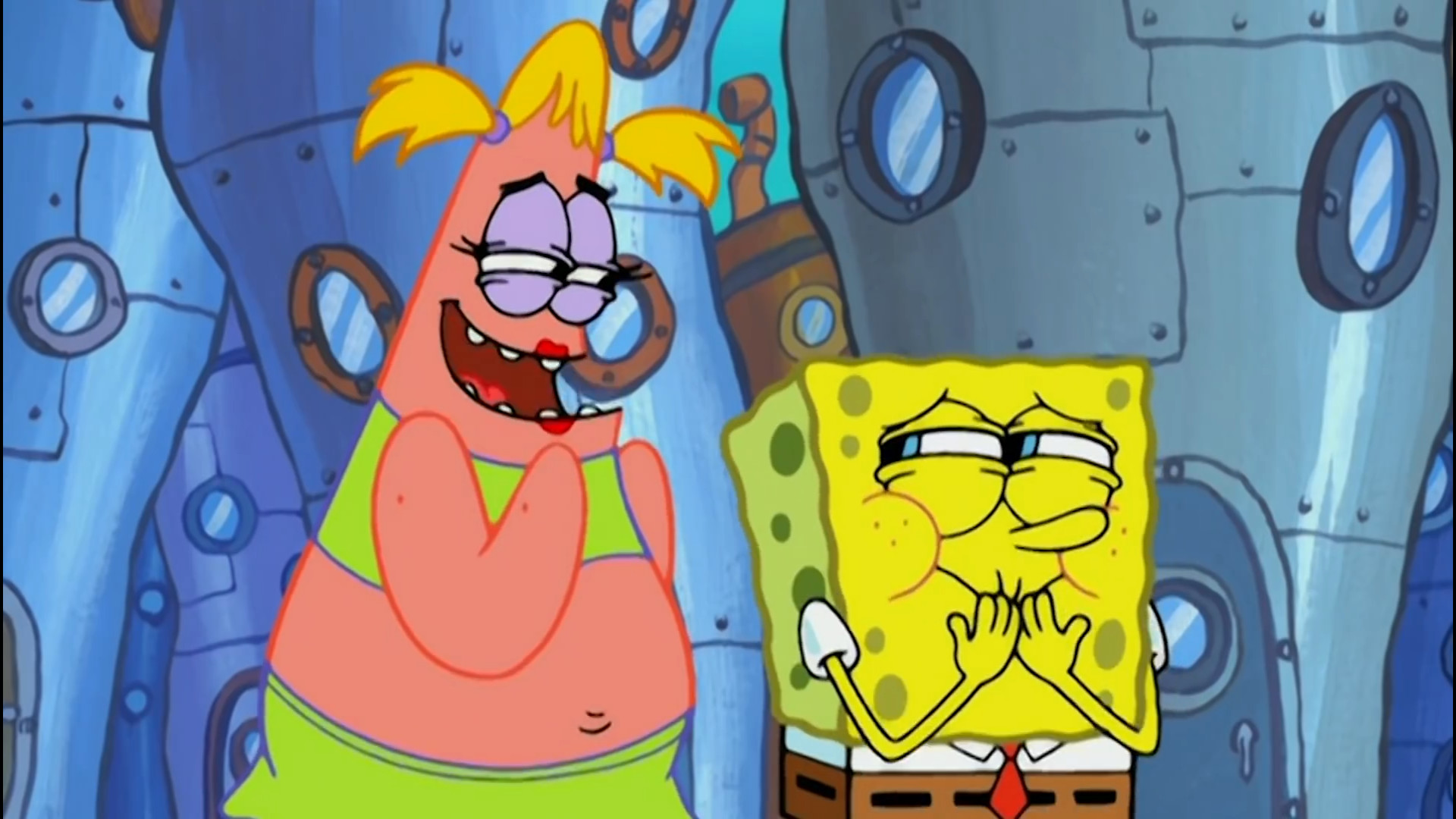 باب اسفنجی  خواهر خوشگل پاتریک...