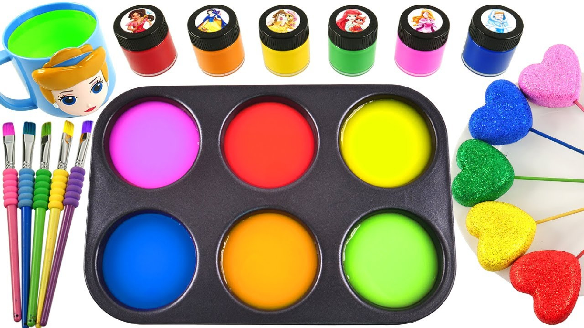 بازی کودک سرگرمی :: پای رنگین...