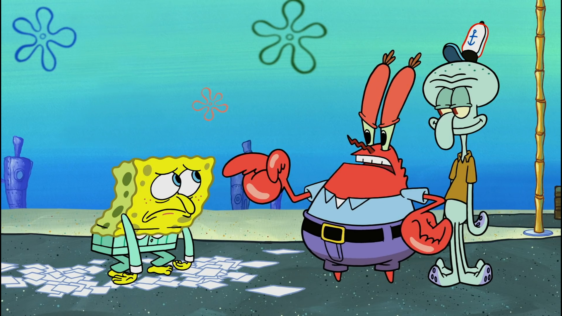 باب اسفنجی  باب اسفنجی دیر میر...