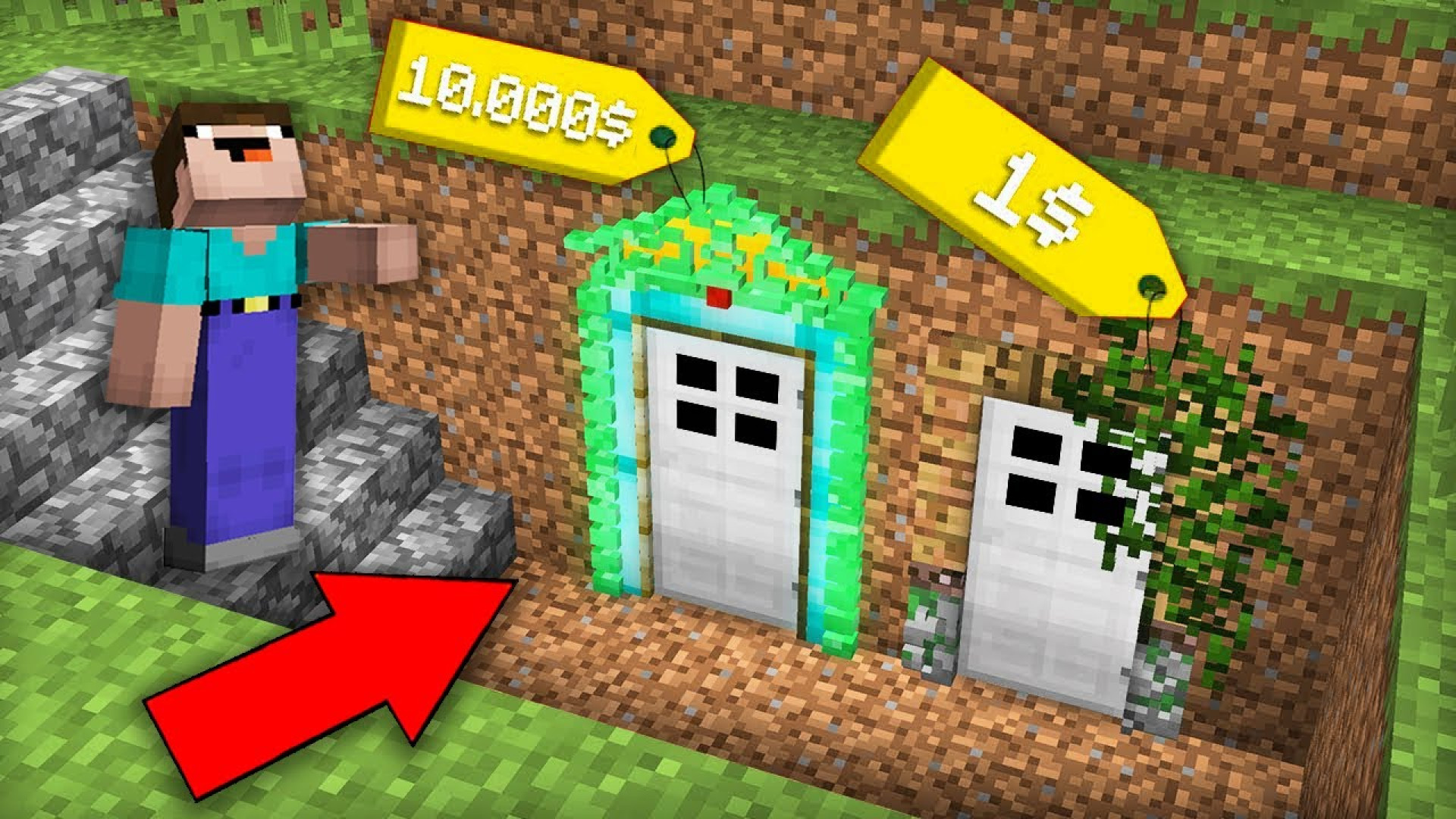 ماجراهای یک نوب در؟ ماینکرفت!!...