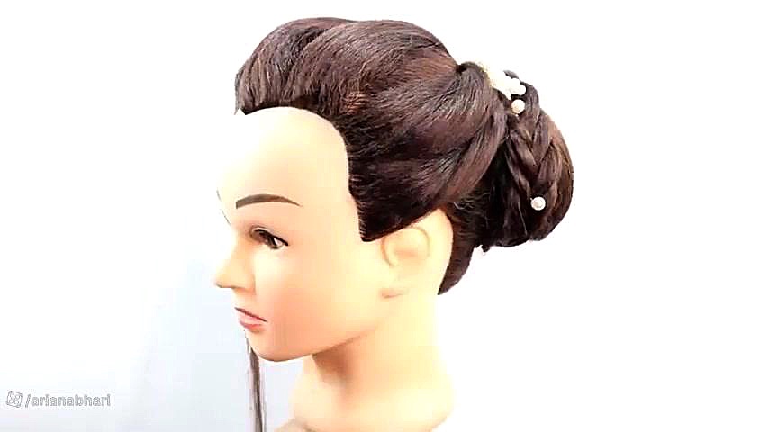 آموزش شینیون و بافت مو آنلاین...