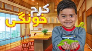 کرم های توی خونه مون