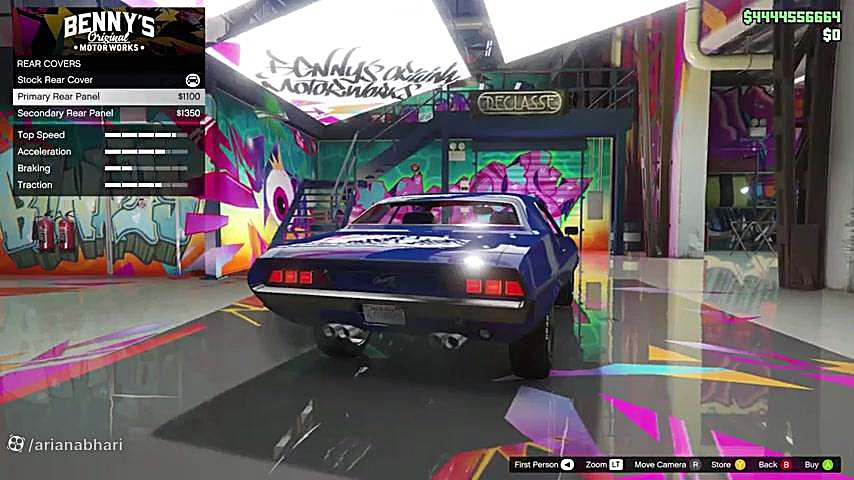 تیونینگ کردن دوج چارجر دایتونا در بازی GTA5 مود