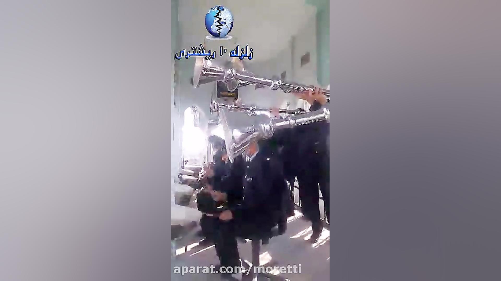 نقاره زنی صبح عید غدیر در حرم...