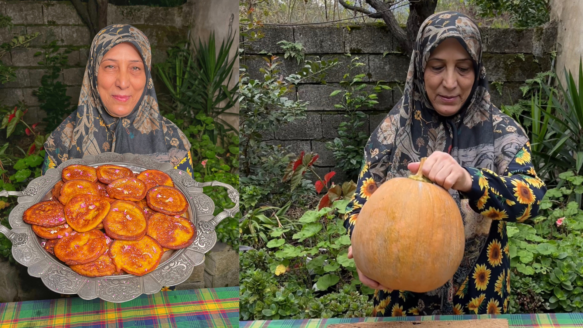 پخت شیرینی کاکای کدو حلوایی خو...