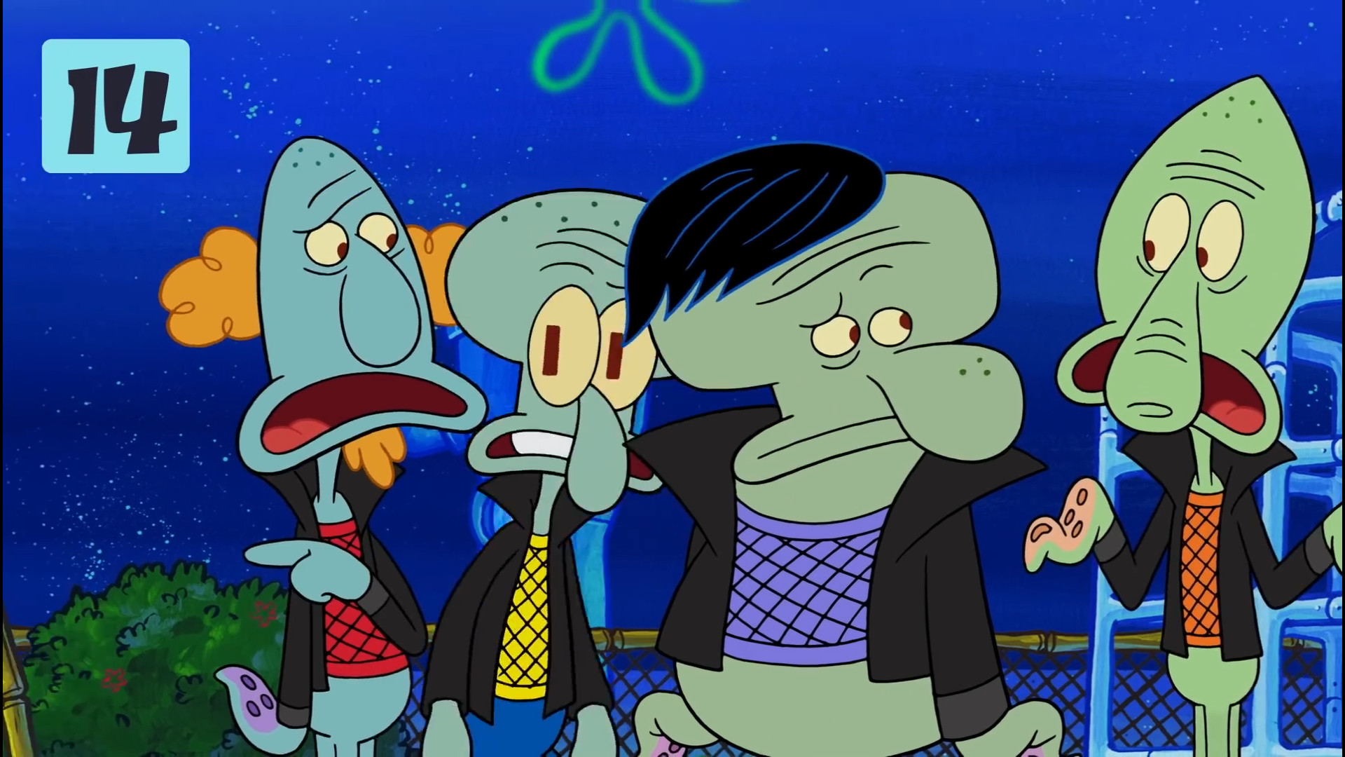 فامیلای اختاپوس در بیکینی باتم