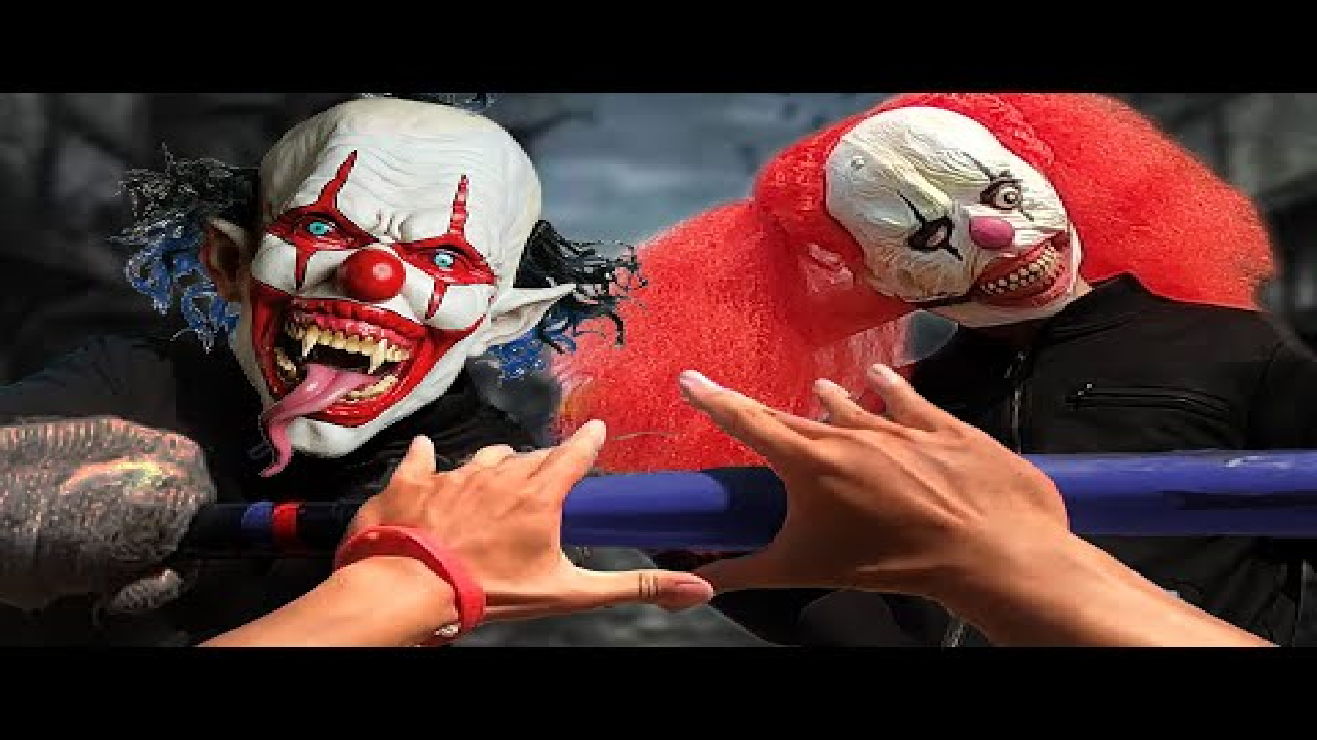 پارکور و دلقک های هالووینی | H...