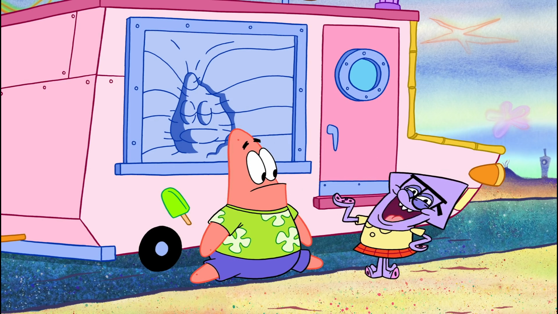 ماجراهای باب اسفنجی پاتریک به...