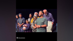 آشتی کنان بهنوش بختیاری و بهاره رهنما در تئاتر هوندا آدیداس۲ آشتی کنان بهنوش بختیاری و بهاره رهنما در تئاتر هوندا آدیداس۲