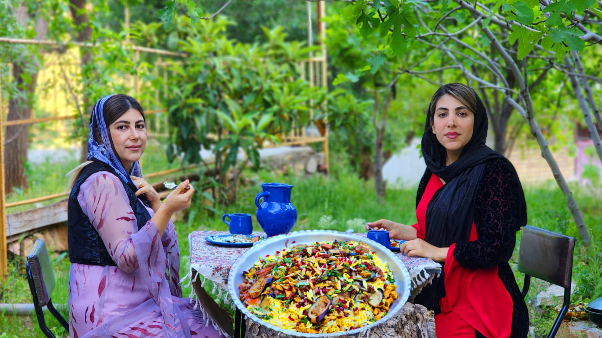 طرز تهیه شاه پلو مخلوط خانگی ب...