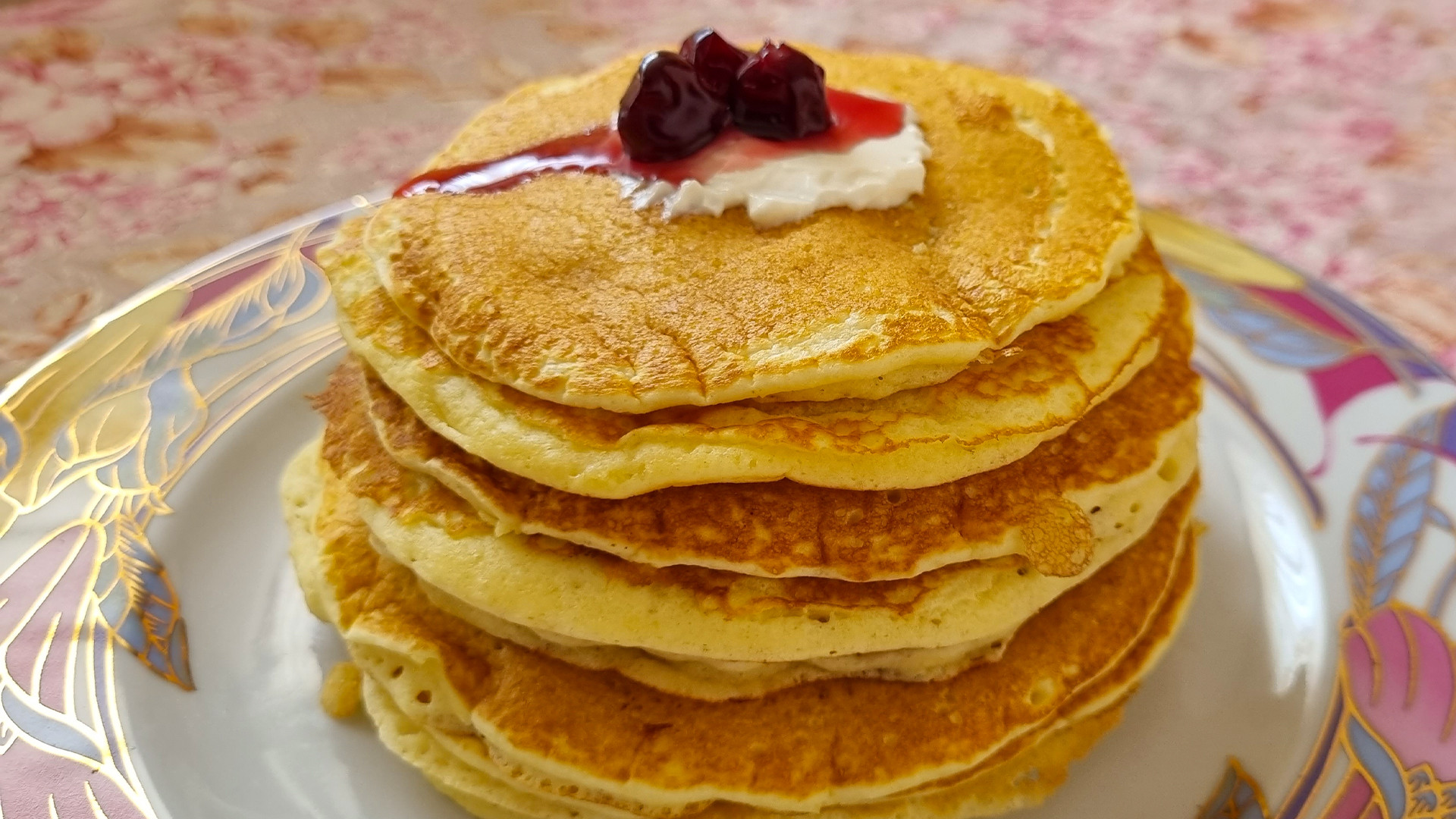 طرزتهیه پنکیک خانگی ساده و خوش...