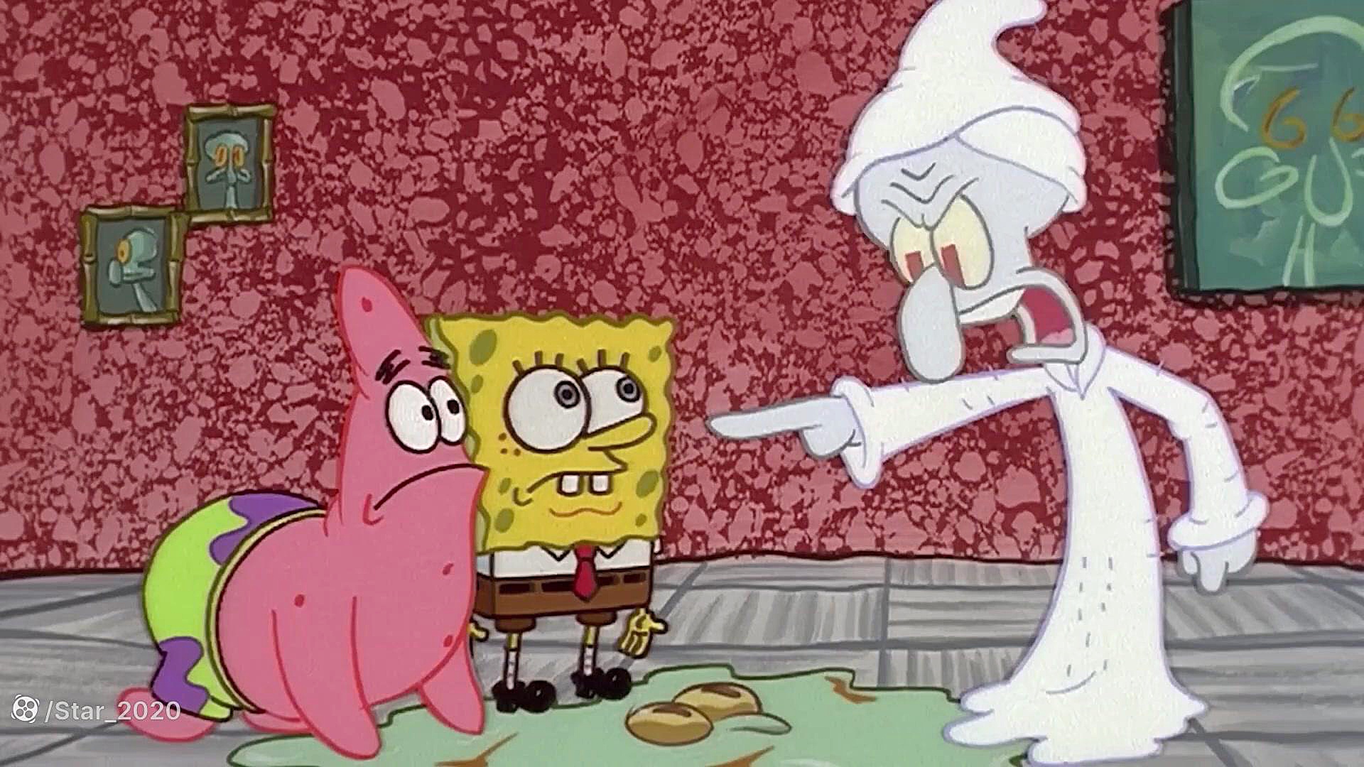 انیمیشن باب اسفنجی روح اختاپوس...