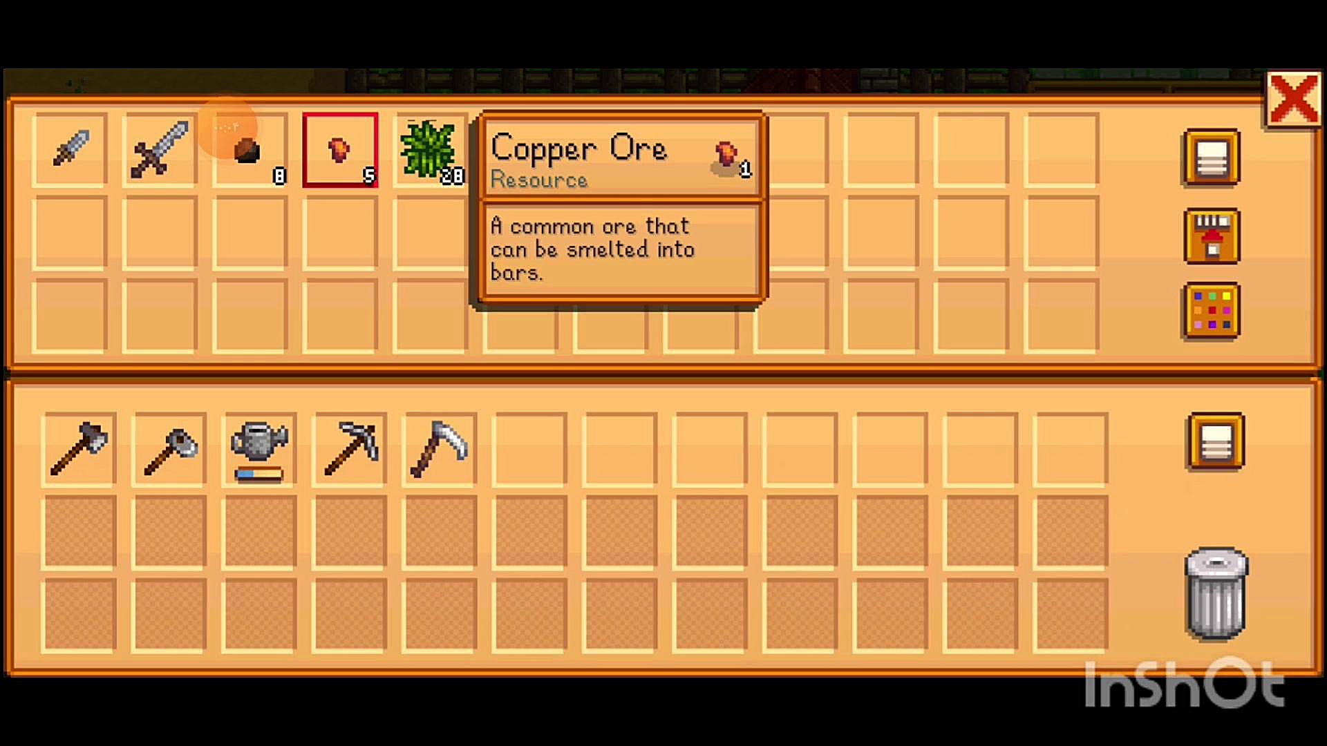 آموزش ساخت Copper bar(شمش مس)در بازی stardew valley