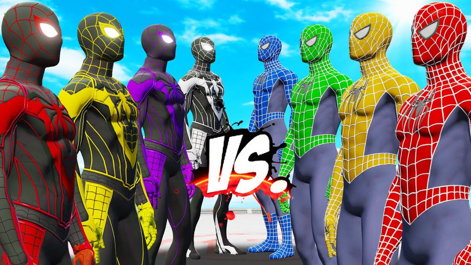 داستان اکشن ابرقهرمانان ، نبرد...