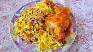 طرز تهیه زرشک پلو با مرغ مجلسی...