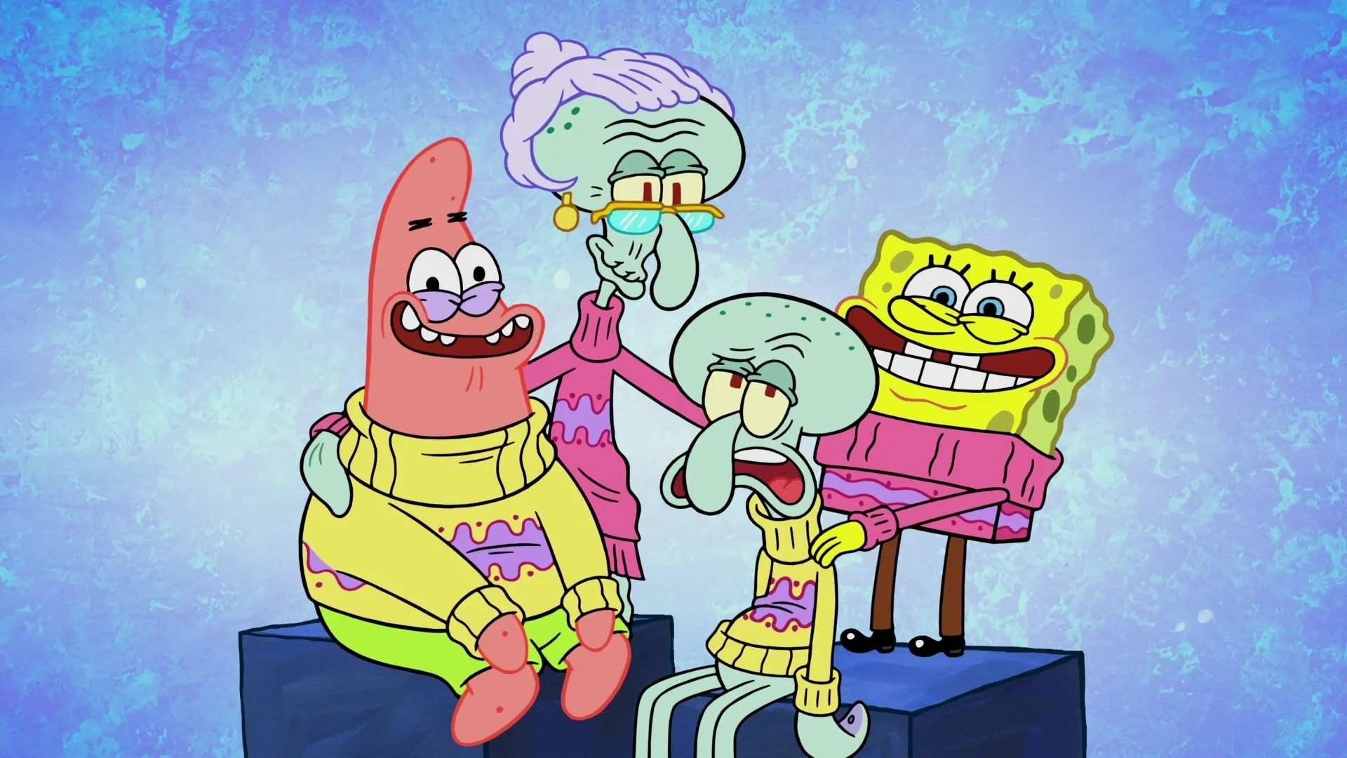 کارتون باب اسفنجی شلوار مکعبی...