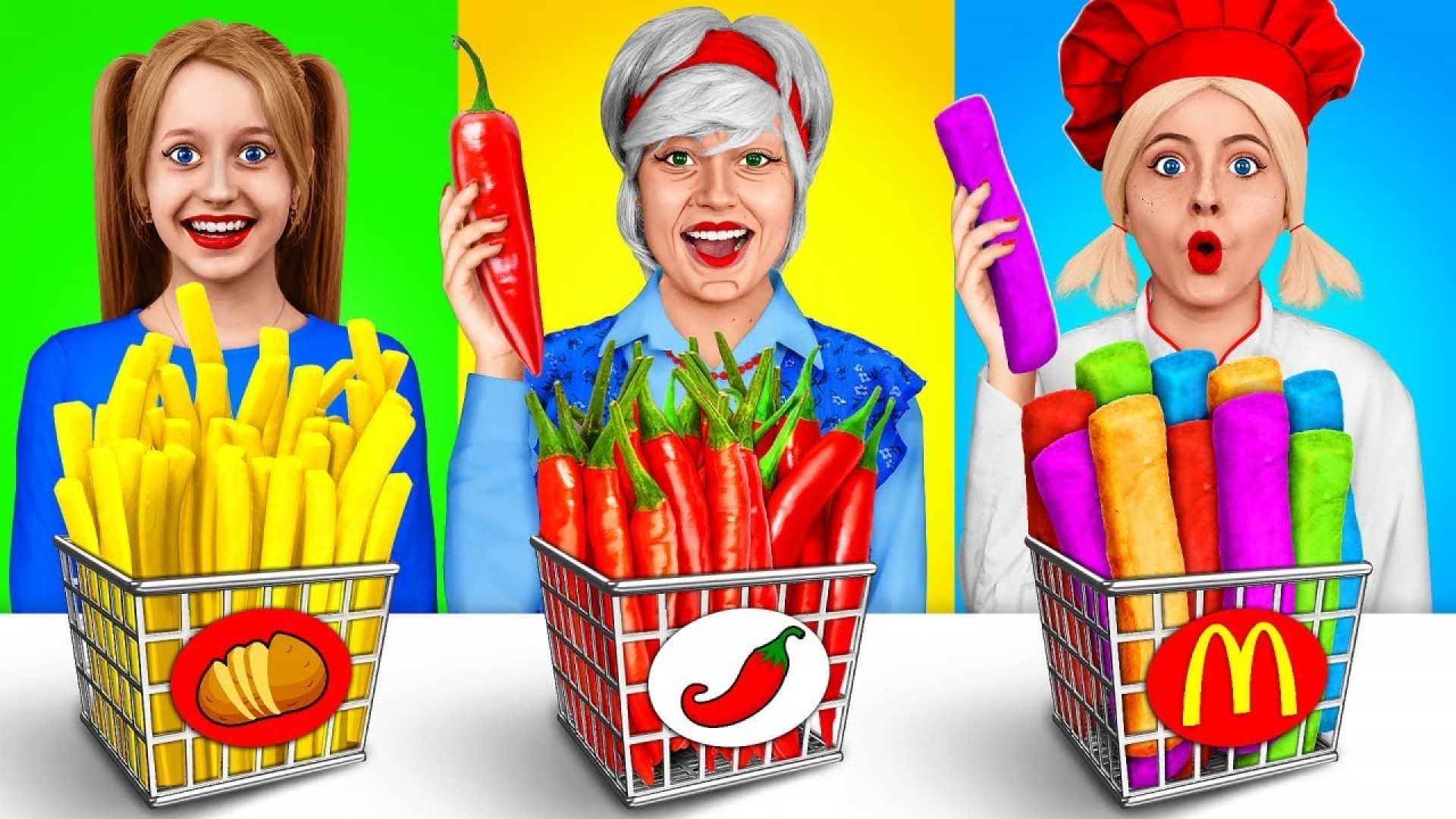 چالش خنده دار آشپزی کردن با ما...