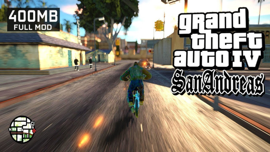 دانلود مود تبدیل بازی جی تی ای سن آندرس به ایوی ـ gta sa to gta iv