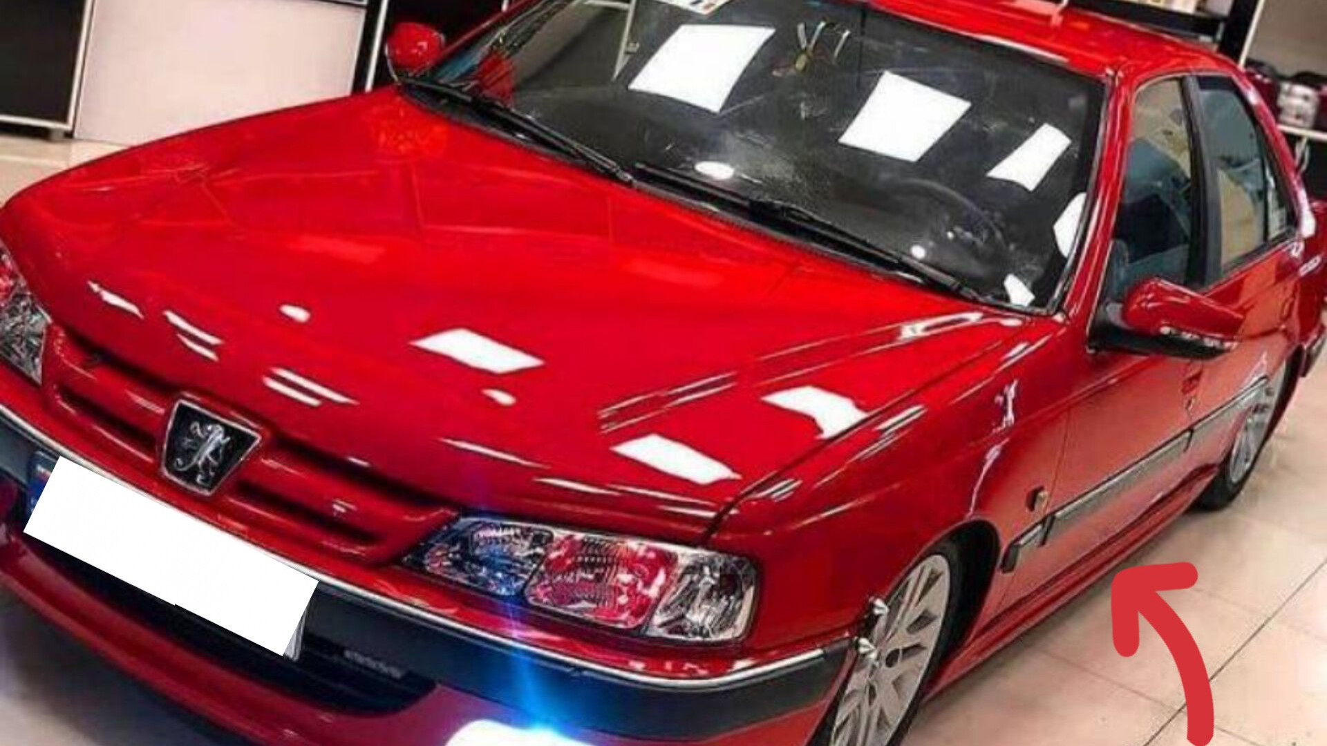 پژو پارس ELX اسپورت | قرمز