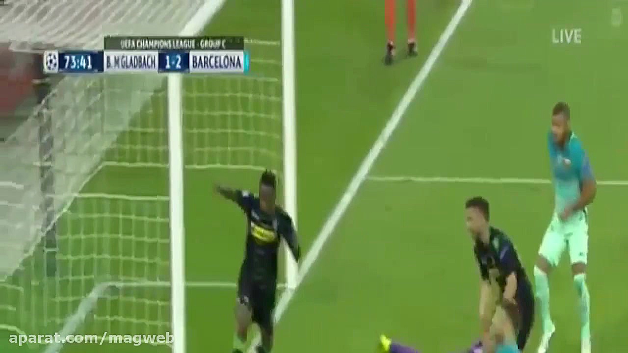 بارسلونا 2 1 مونشن گلادباخ