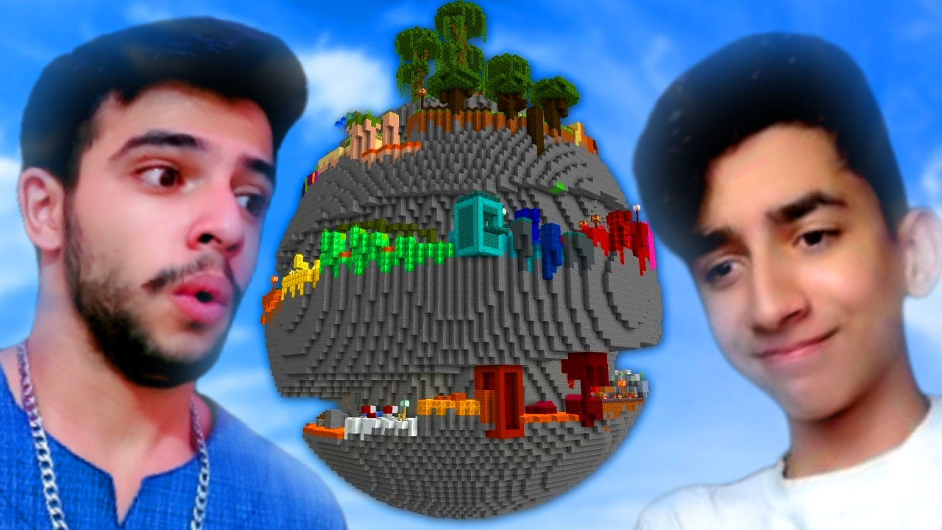 ماینکرفت اما پارکور کره زمین ب...