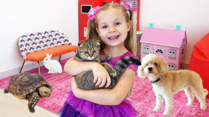 دیانا گربه پرنسس خودشو گم کرده...