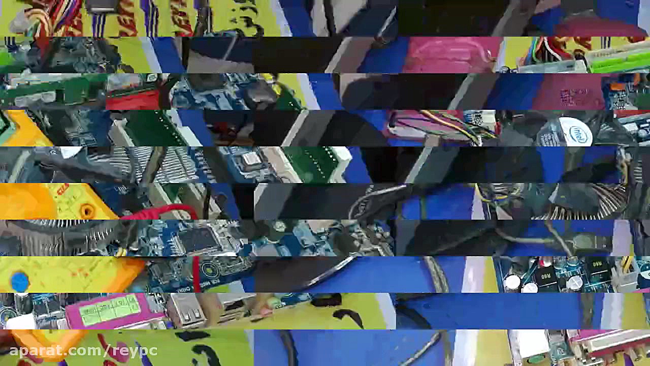 روش تعمیر مادربرد خرابی قسمت ف...