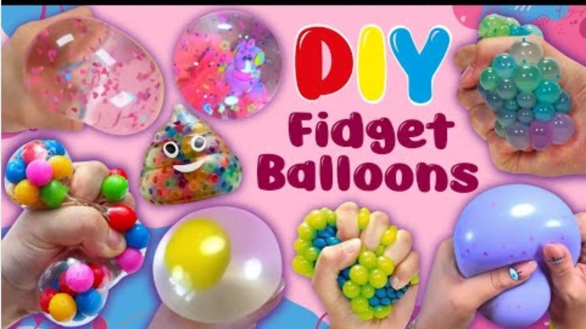 فیجت های جذاب با بادکنکها ، تف...