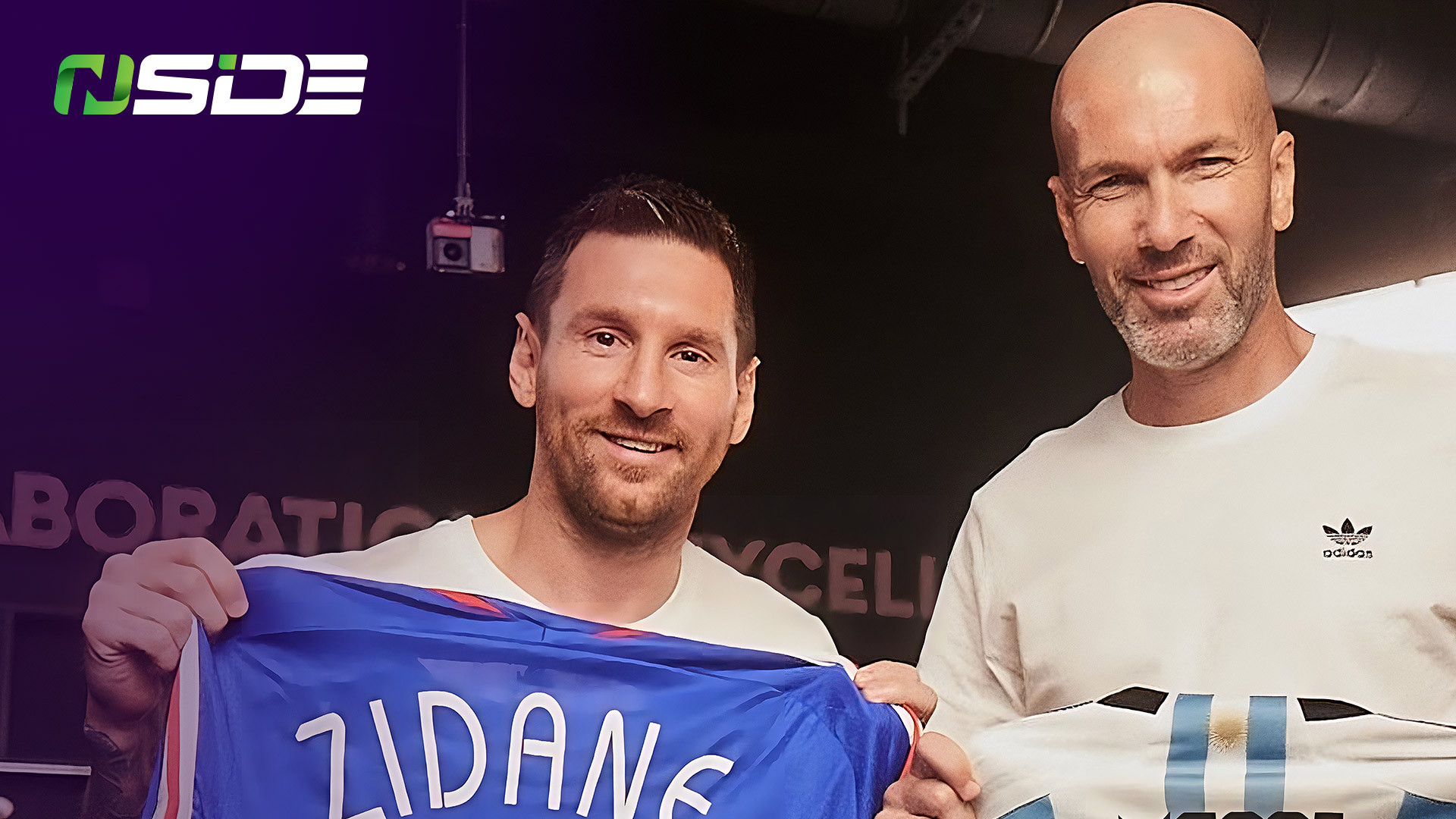 دیدار زیدان و مسی به میزبانی آ...