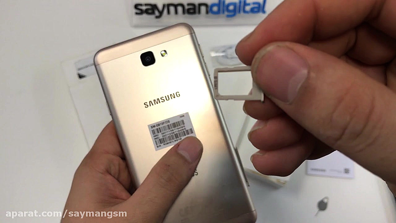 آنباکس Galaxy J7 Prime